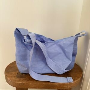 Baggu French Blue medium crescent bag